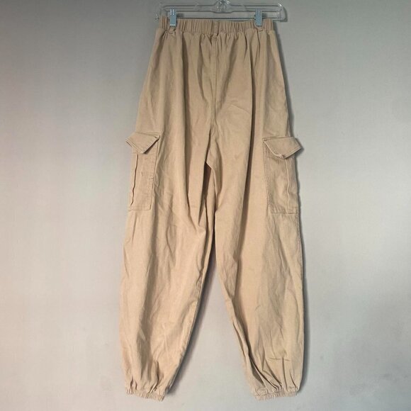 Wild Fable beige cargo pants elastic waist - Picture 7 of 8